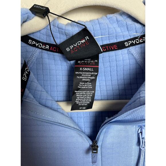 Spyder | NWT Ladies XS Active Top with Quilted Soft Lining - Picture 7 of 8